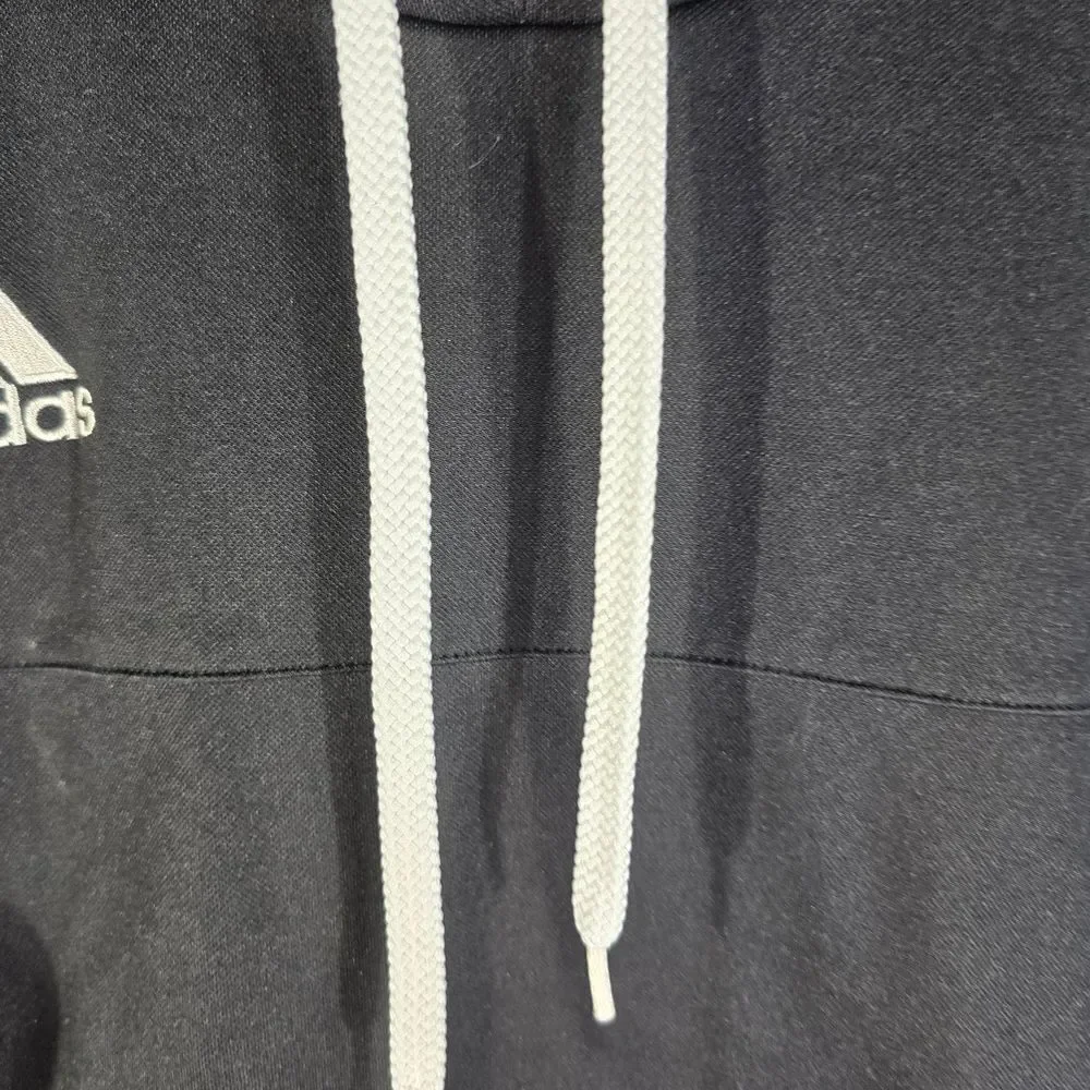 Adidas Black And White Hoodie